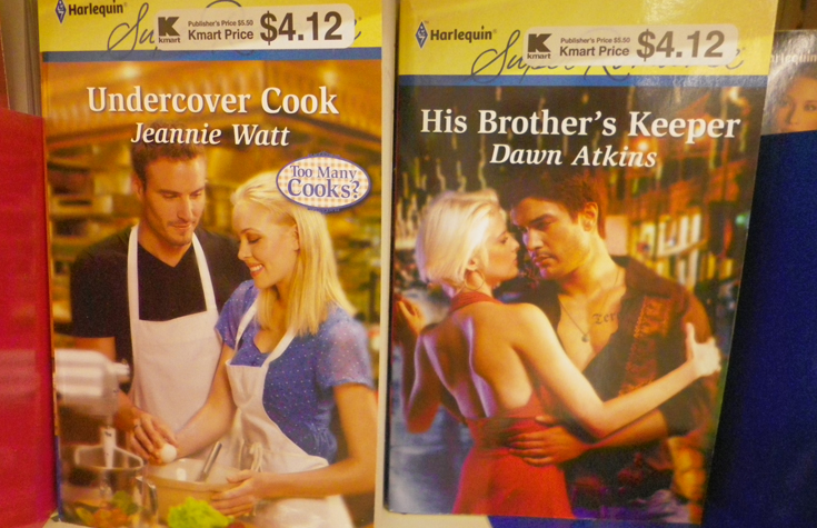 Even romance novels know cooking together is a must. 